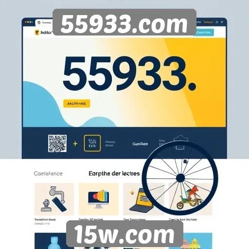 Acessibilidade no site 55933.com é aprimorada