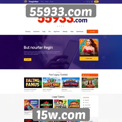 Explorando a interface do 55933.com